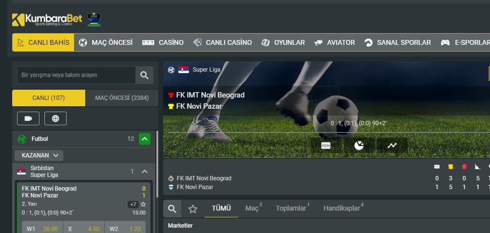 Kumbarabet Mobil Giriş